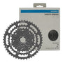 Piñon Cassette Shimano Cues Cs-lg400 Linkglide 9v 11-46 1x9 Negro 11 46