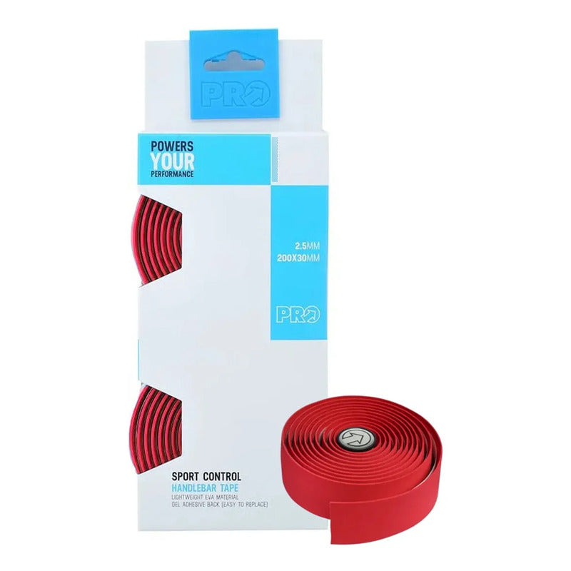 Cinta Manillar Shimano Pro Sport Antideslizante Ruta Gravel Rojo