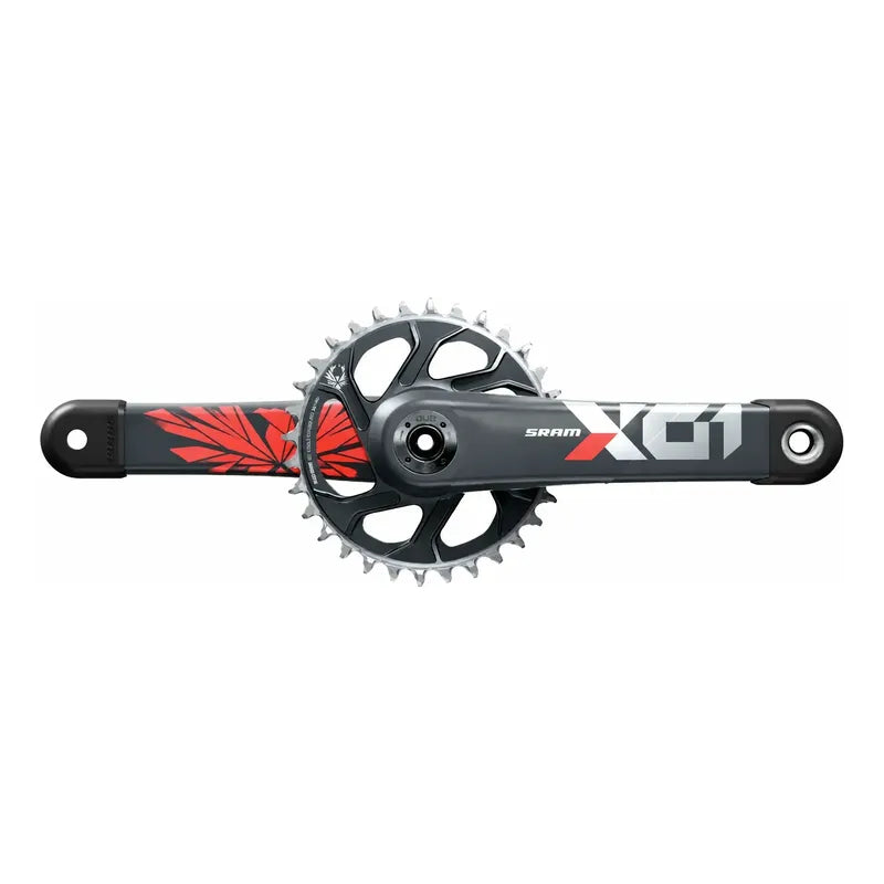 Volante Sram Eagle X01 Carbon Dub Boost 32t 170mm 12v Oxy Negro/rojo