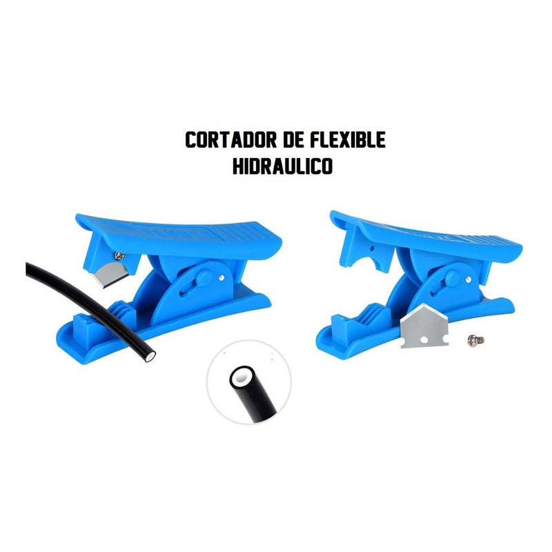 Prensa Inserto Flexible Freno Hidráulico Con Cortador Toopre Mi tienda-Repuesto-de-bicicleta