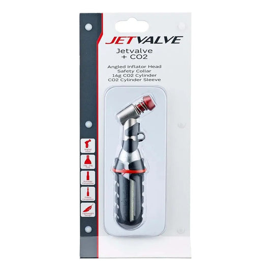 Cabezal Para Cilindro Co2 Jetvalve Weldtite Con Cilindro Co2 Mi tienda-Repuesto-de-bicicleta