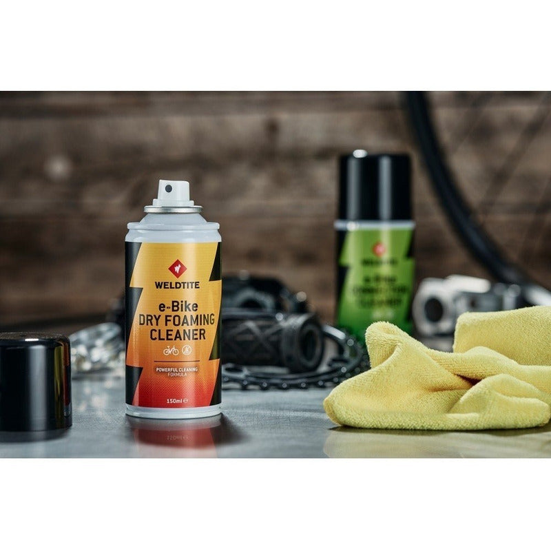 Limpiador Espuma Multiuso Para E-bikes Weldtite 150ml Mi tienda-Repuesto-de-bicicleta