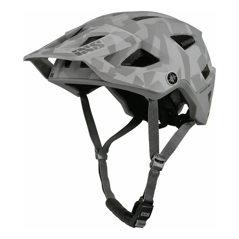 Casco Bicicleta Certificado Ixs Trigger All Mountain Mips Gris Camo M/l (58-62cm)
