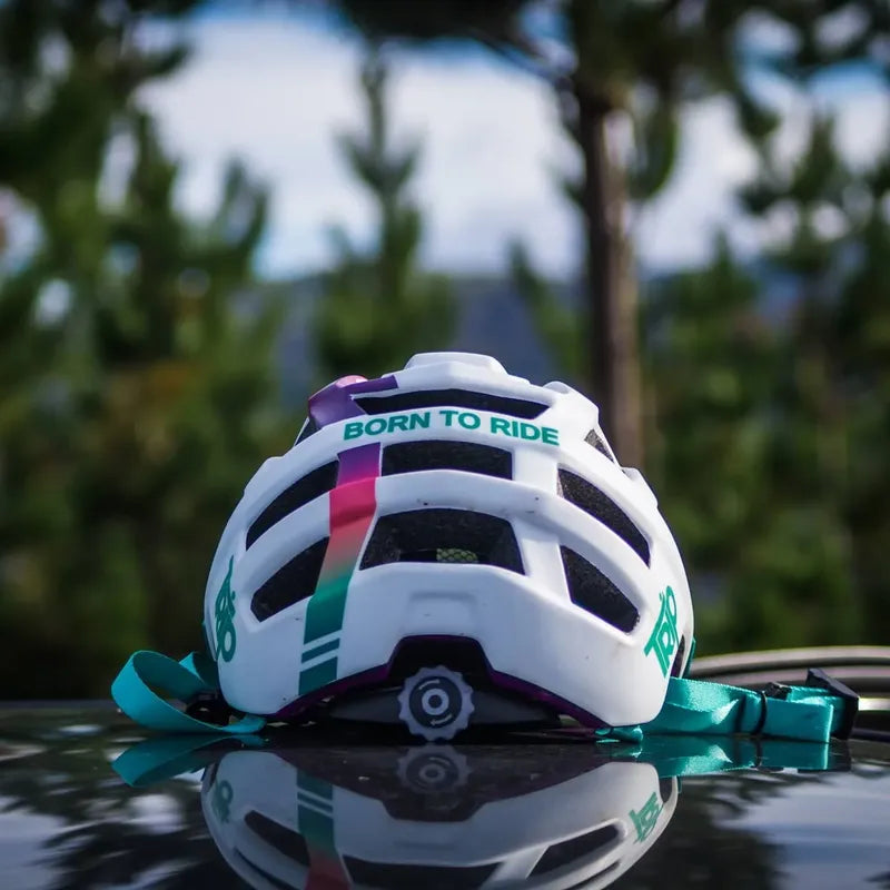 Casco Bicicleta Certificado Trip Mujer Fidlock White Blanco S/m