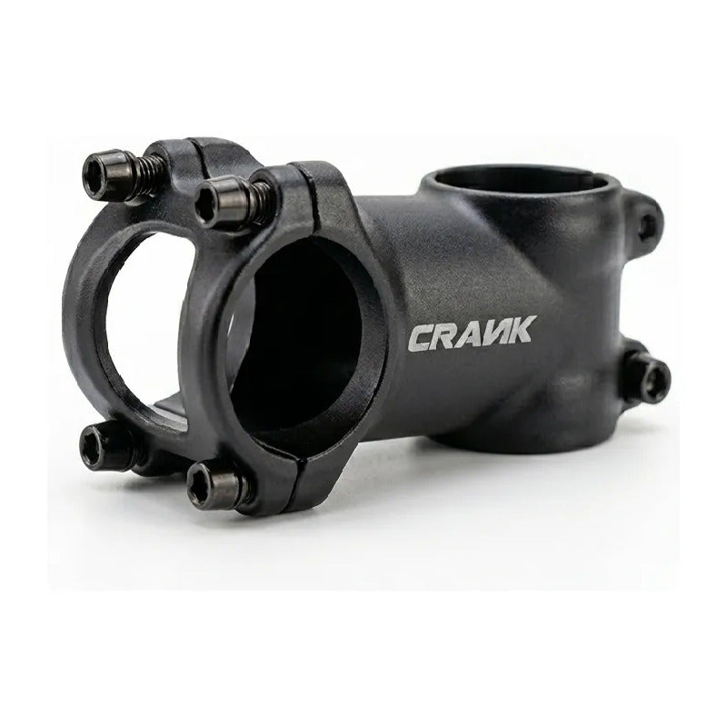 Tee Potencia Bicicleta Crank 28.6mm X 31.8mm 6° Aluminio Cnc Negro 6 Cm