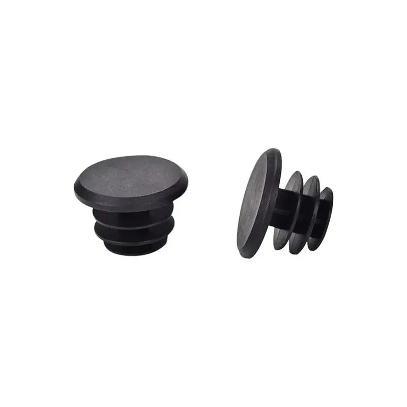 Puños Bicicleta Trip Antideslizante Lock Grips Black Blue Negro