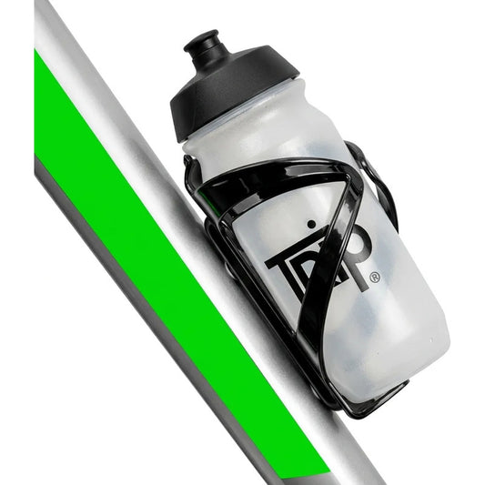 Botella Caramagiola C/ Portabotella Bicicleta Trip Adventure Transparente 600cc