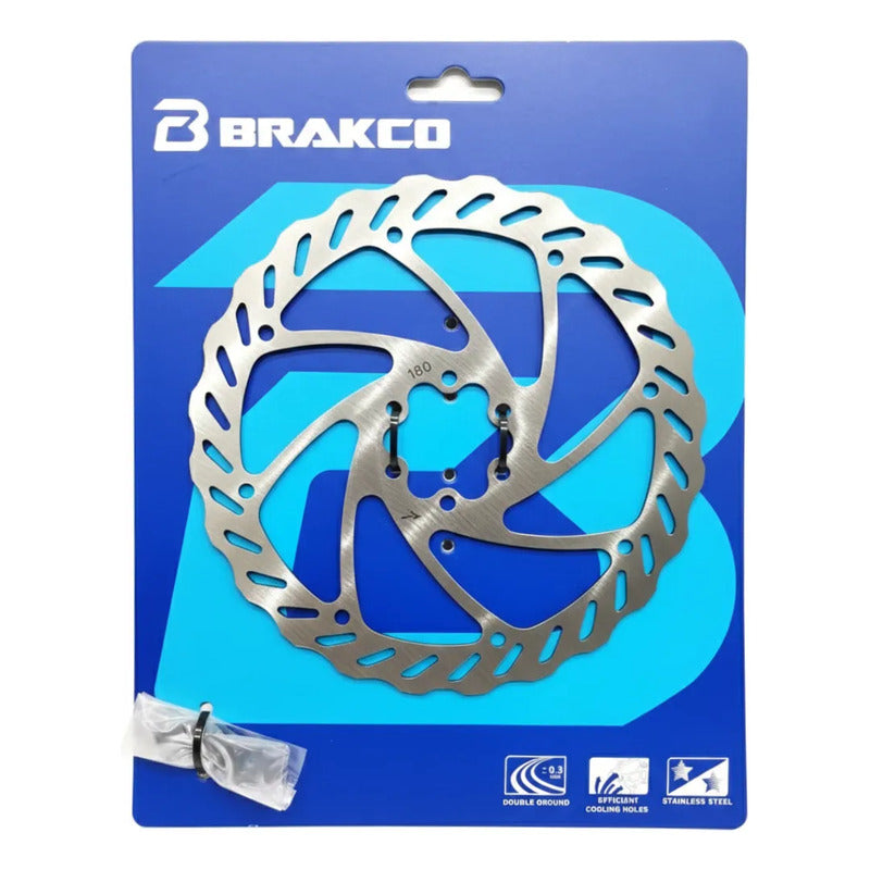 Disco Rotor De Freno Hidraulico Brakco 180mm Taiwan