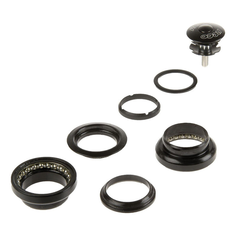 Juego De Direccion Neco Ahead 28.6mm 1 1/8'' Recto 10pcs Mi tienda-Repuesto-de-bicicleta