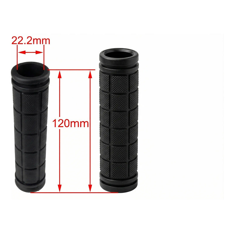 Puños Bicicleta Grip Ergonomicos Antideslizantes Mtb Urbano Negro
