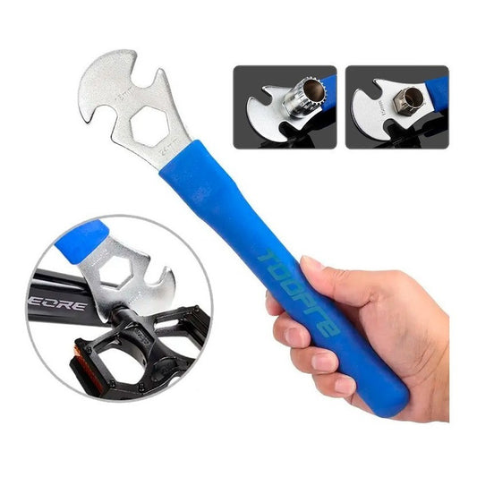 Llave De Pedales Bicicleta 15mm Profesional Multifuncion Mi tienda-Repuesto-de-bicicleta