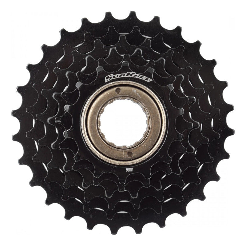 Piñon Sunrace 6v Atornillado Para 6 Velocidades 14-28t Caja