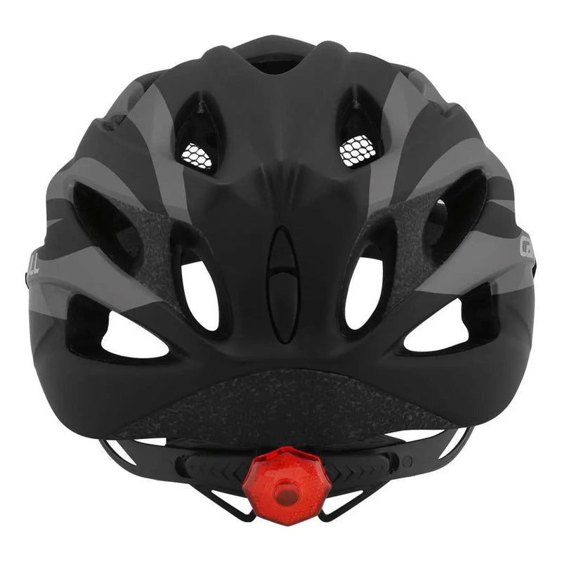 Casco De Bicicleta Certificado Rideland Fungo Mtb Ruta Negro-gris S/m (54-58cm)