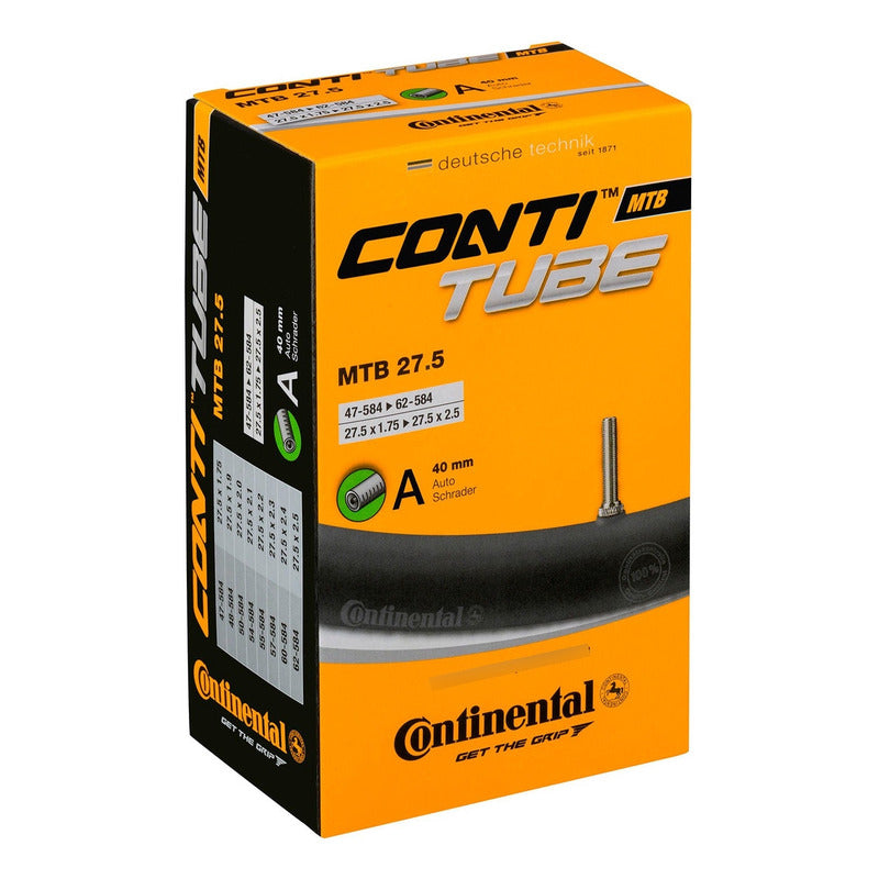 Camara Bicicleta Continental 27.5 X 1.75/2.50 Valvula Auto Mi tienda-Repuesto-de-bicicleta