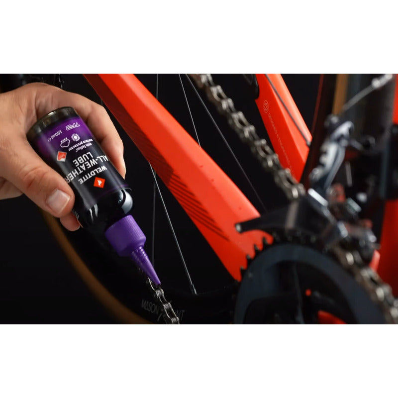 Pack Lubricante De Cadena Teflon Todo Clima Y Grasa Weldtite Mi tienda-Repuesto-de-bicicleta