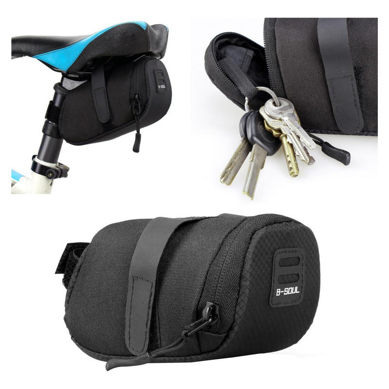 Bolso Alforja Sillin Bicicleta Impermeable Mtb Ruta Gravel Mi tienda-Repuesto-de-bicicleta