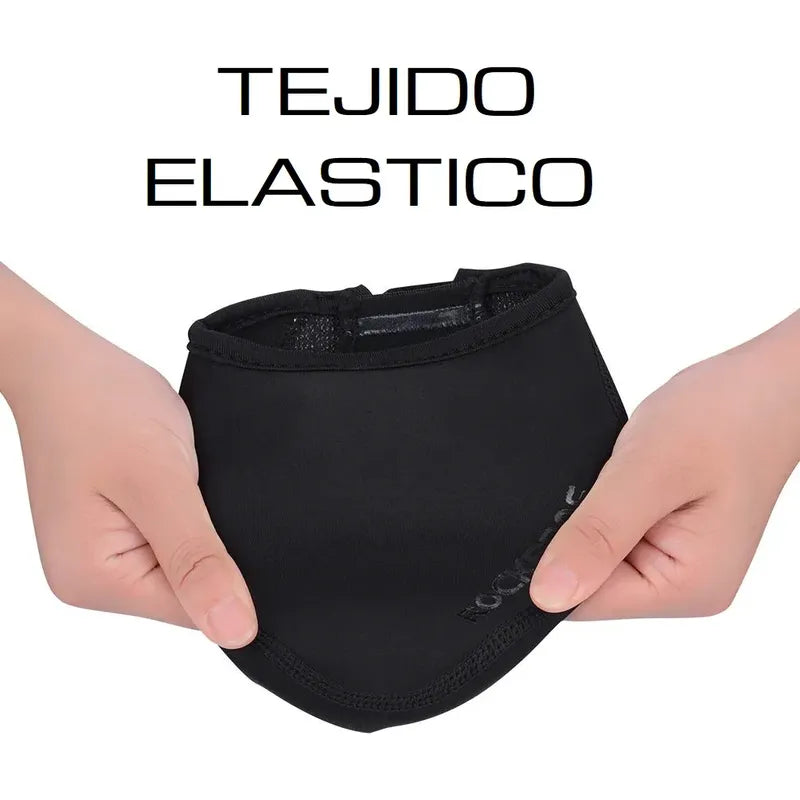 Cubre Zapato Calzado Termico Viento Impermeable Bicicleta Negro S-m