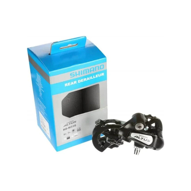 Pata Cambio Trasero Shimano Altus Rd-m310 6/7/8 Velocidades Negro