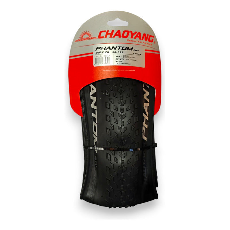 Neumatico Aro 29 X 2.20 Chaoyang Phantom 2c Kevlar Tubeless Negro