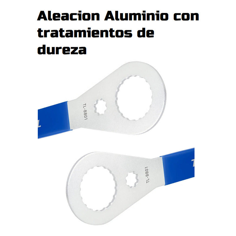 Llave Extractor Eje Motor Bsa Roscado Shimano Sram Prowheel Mi tienda-Repuesto-de-bicicleta