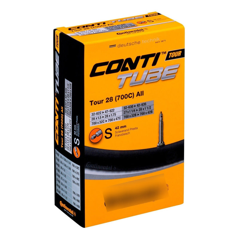 Camara Continental Aro 28'' 700 X 32/47c Valvula Francesa Mi tienda-Repuesto-de-bicicleta