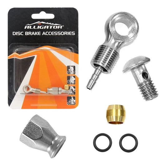 Conector Banjo Flexible Hidraulico Para Shimano Avid Hayes Mi tienda-Repuesto-de-bicicleta