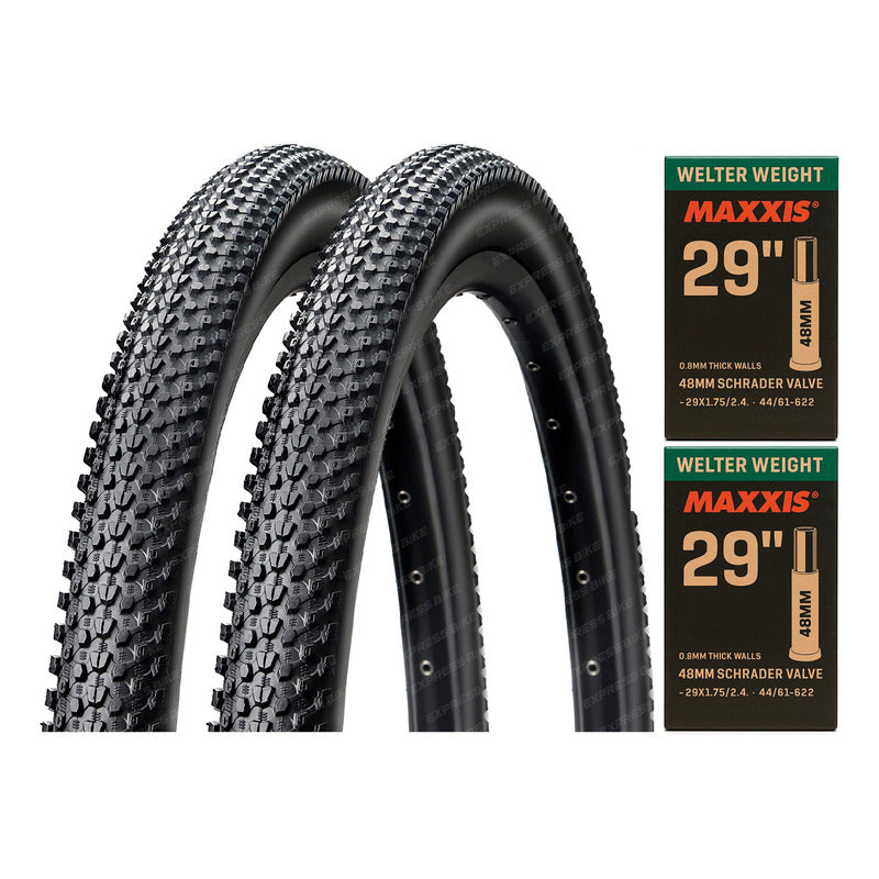 Pack 2 Neumaticos 29 X 2.10 Con Camaras Maxxis Valvula Auto Mi tienda-Repuesto-de-bicicleta
