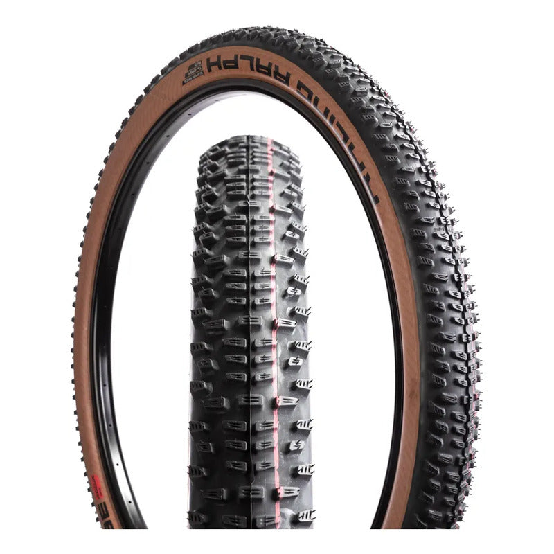 Neumatico29x2.35 Schwalbe Racing Ralph Addix Speed Race Tlr Negro-marron
