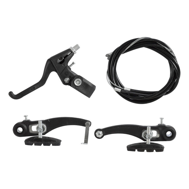 Kit Completo De Frenos V-brake Para Bicicleta Mtb Ruta Paseo Mi tienda-Repuesto-de-bicicleta