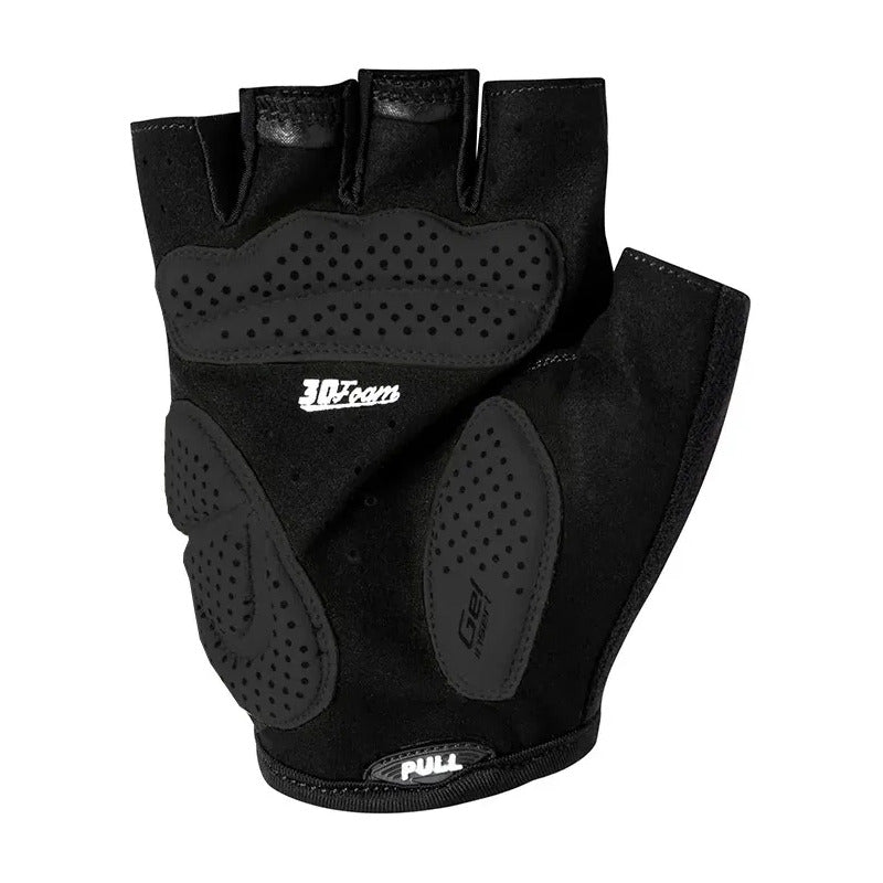 Guantes Bicicleta Trip Dedo Corto Acolchado Gel Ruta Mtb Negro M