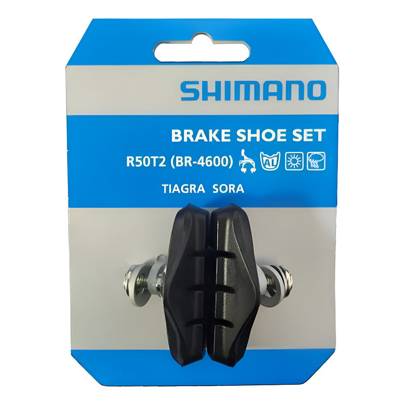 Patin De Freno Shimano Br-4600 Tiagra Sora Claris Original Negro