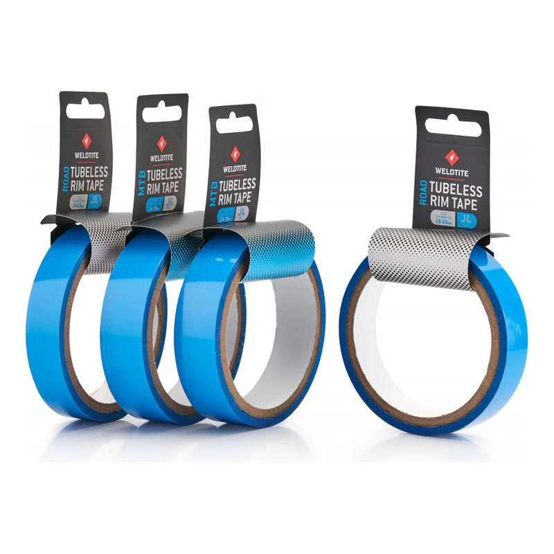 Cinta Tubeless Tubular 24mm Ancho Para Mtb Weldtite
