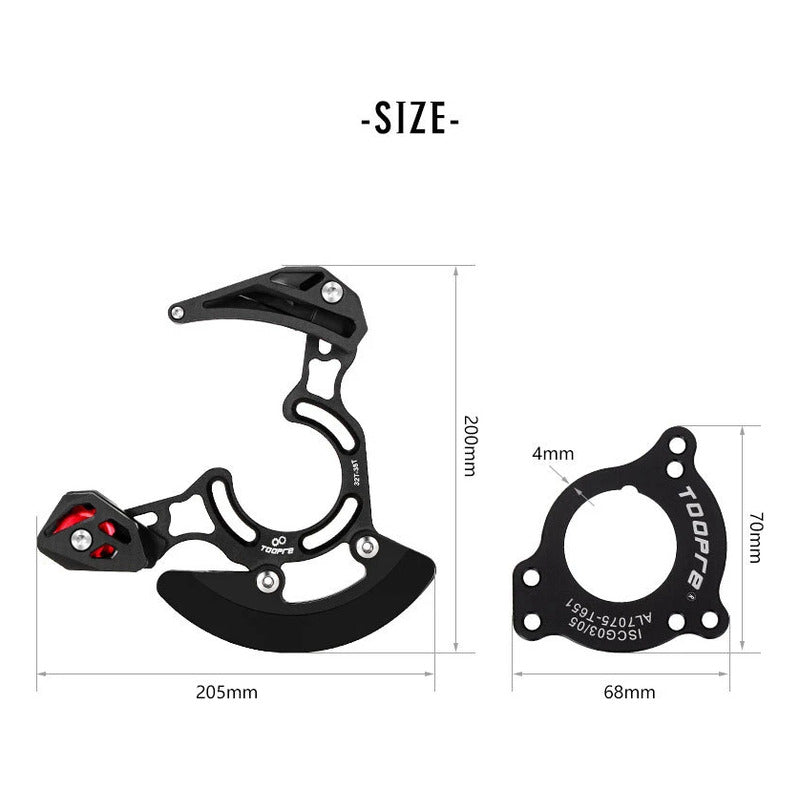 Guia Cadena Estabilizador Iscg-05 / Iscg-03 Bb Motor Roscado Mi tienda-Repuesto-de-bicicleta