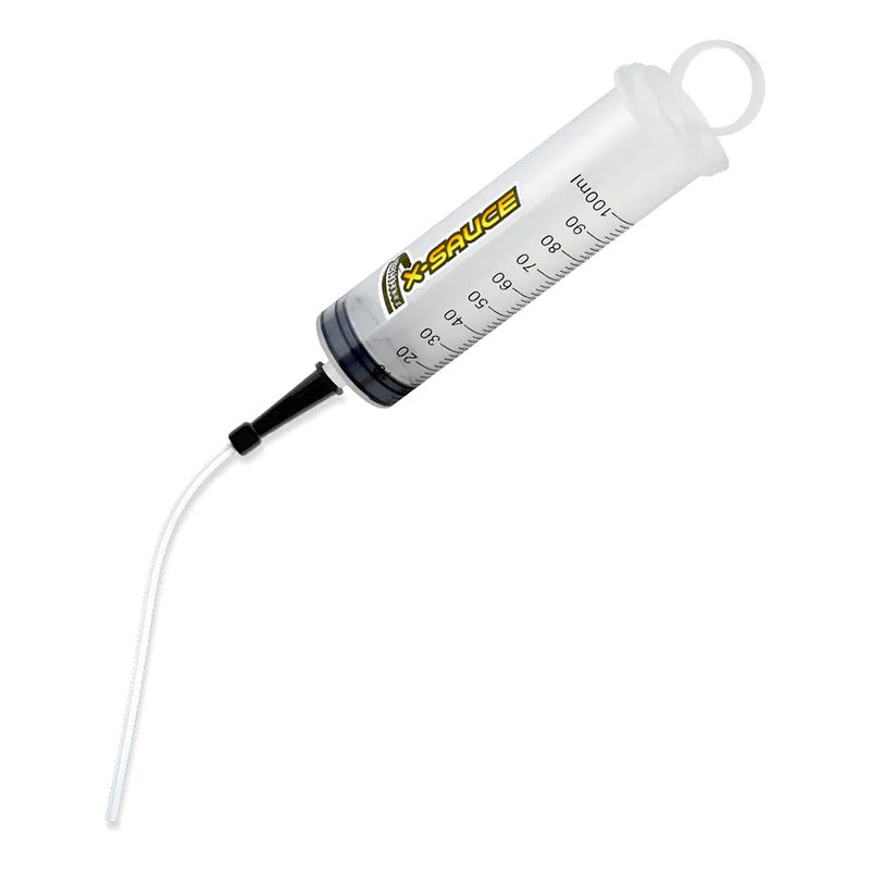 Inyector Jeringa Liquido Tubular Sellante Tubeless X-sauce Transparente