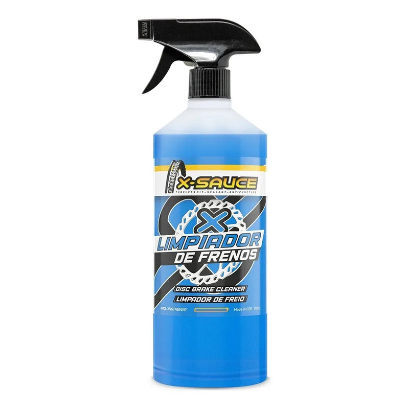 Limpiador Discos Y Pastillas Freno Bicicleta X-sauce 900ml Azul