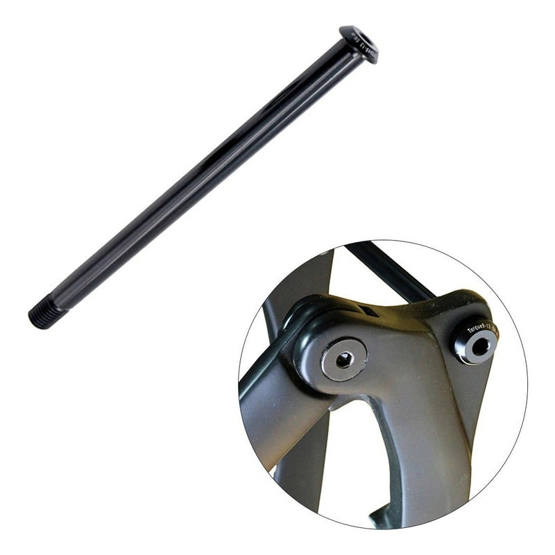 Eje Pasante Trasero 12x142 Y 12x148 - Paso 1.5 - Largo 165mm Mi tienda-Repuesto-de-bicicleta