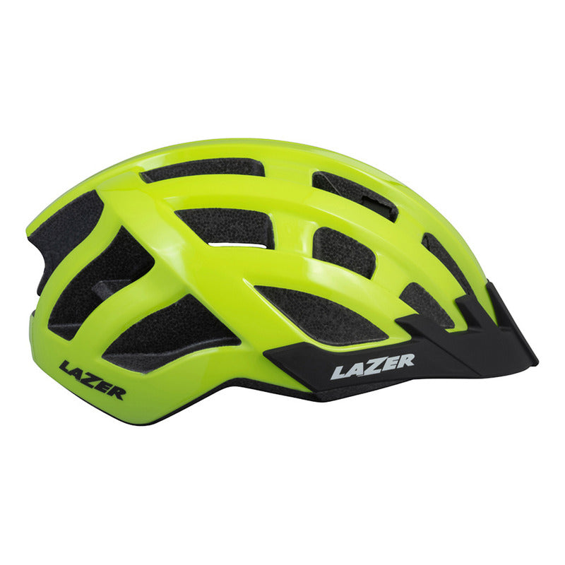 Casco Bicicleta Lazer Compact Yellow Certificado Mtb Ruta Mi tienda-Repuesto-de-bicicleta