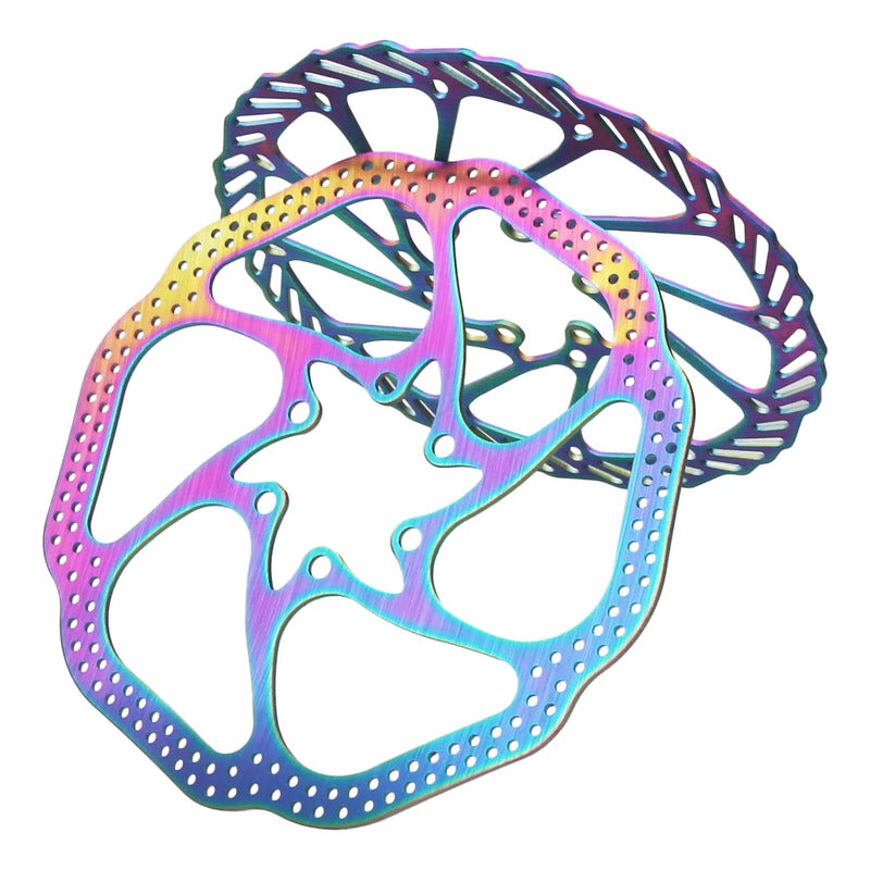 Disco Rotor De Freno 160mm 6 Pernos Tornasol Multicolor Mi tienda-Repuesto-de-bicicleta