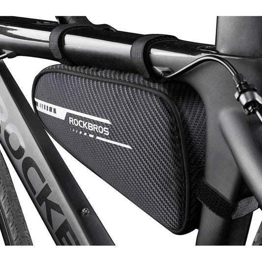 Bolso Triangular Cuadro Bicicleta Ergonómico Rockbros Mi tienda-Repuesto-de-bicicleta