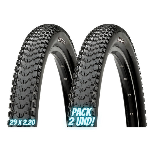 Pack 2 Neumaticos Llanta Aro 29 X 2.20 Maxxis Ikon Grip Mi tienda-Repuesto-de-bicicleta