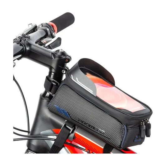 Bolso Delantero Bicicleta Porta Celular Tactil Impermeable Mi tienda-Repuesto-de-bicicleta