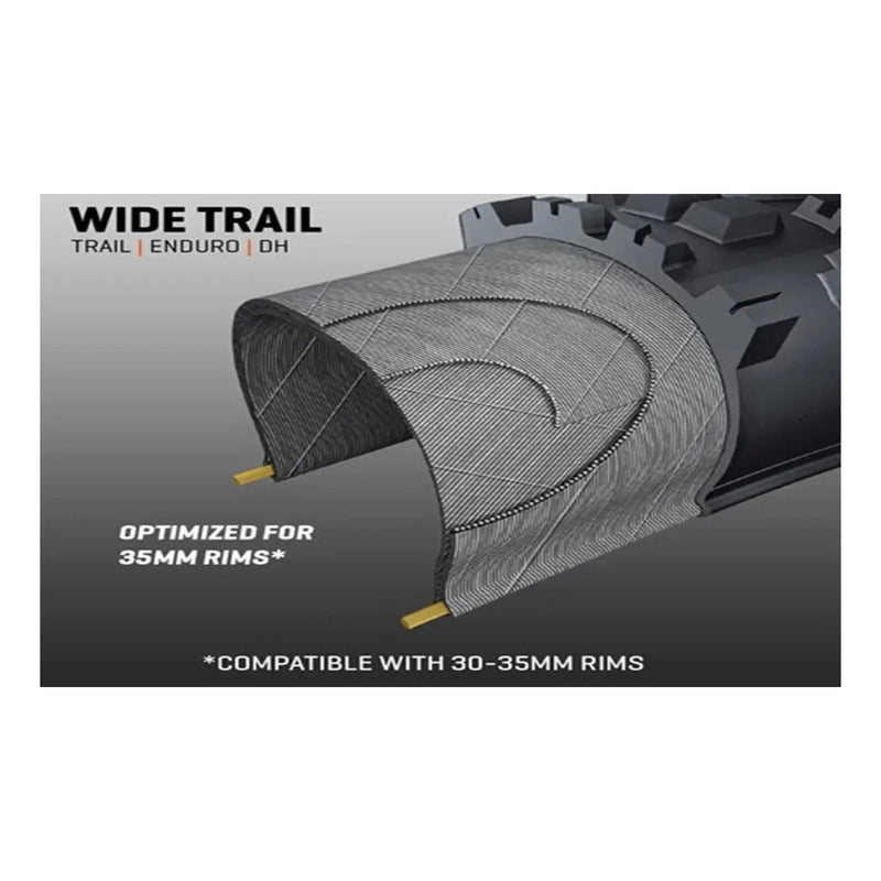 Neumatico Maxxis Assegai 29 X 2.50wt Bikepark Dh Casing Tr - Negro