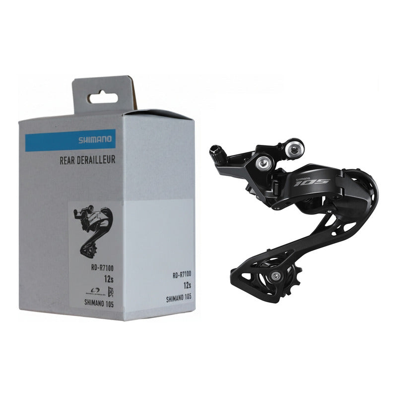 Pata Cambio Trasero Shimano 105 R7100 12v Shadow Ruta Gravel Negro