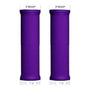Puños Bicicleta Trip Antideslizante Lock Grips Violet White - Violeta