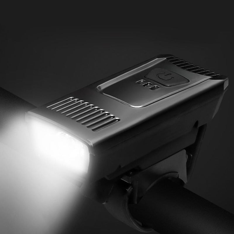 Luz Led Delantera Bicicleta 300lm Recargable Usb 1500mah Mi tienda-Repuesto-de-bicicleta