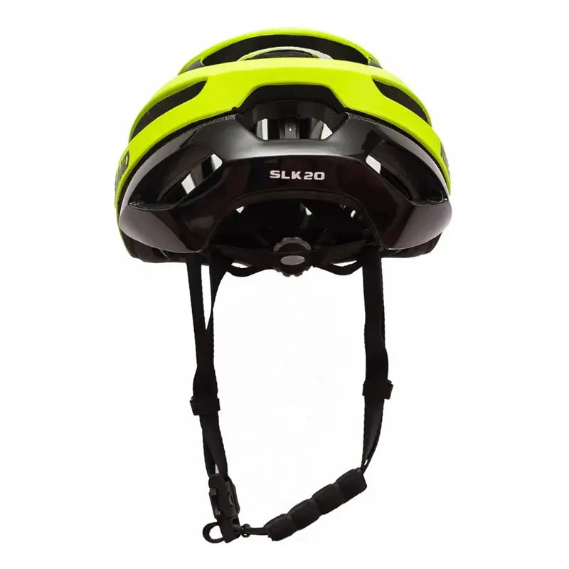 Casco Bicicleta Certificado Rideland Slk20 Yellow Mtb Ruta Amarillo S / M 54-58cm