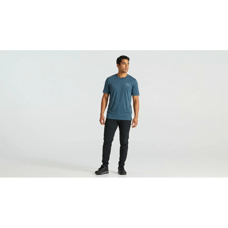 Polera Manga Corta Ciclismo Specialized Sbc Tee Unisex Cast Blue M