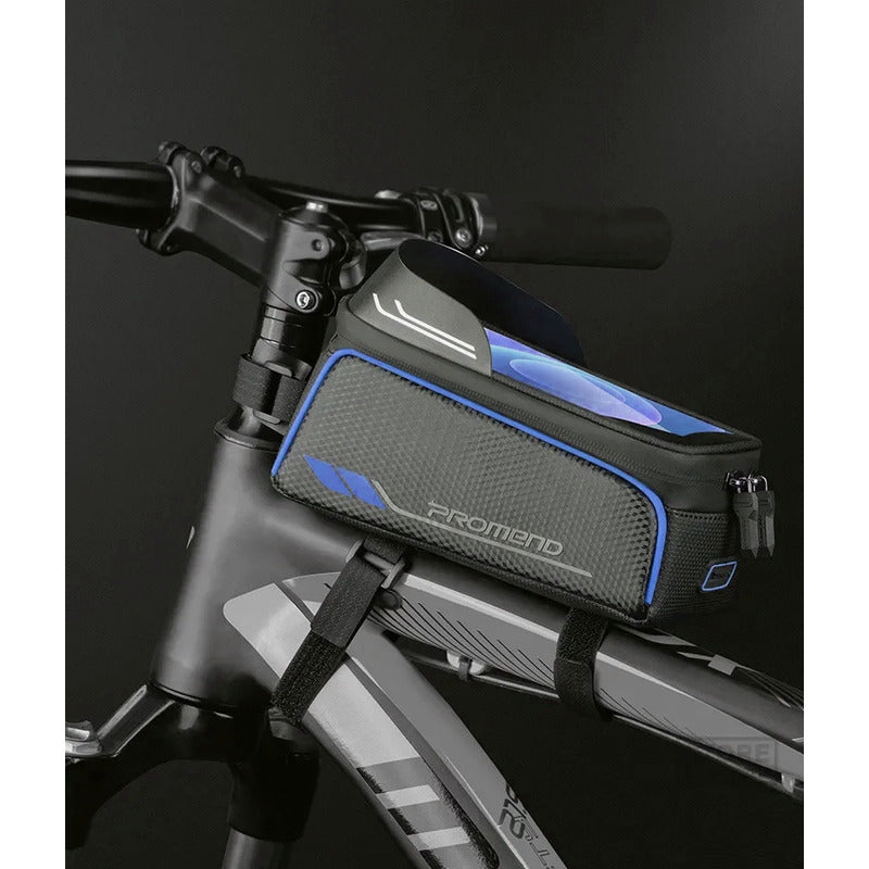 Bolso Delantero Bicicleta Porta Celular Tactil Impermeable Mi tienda-Repuesto-de-bicicleta