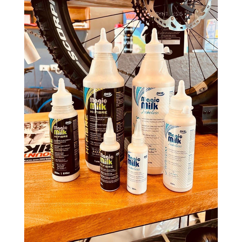 Liquido Sellante Tubular Antipinchazo Oko Magic Milk 1 Lt Mi tienda-Repuesto-de-bicicleta