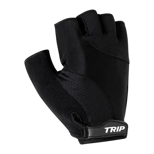 Guantes Bicicleta Trip Dedo Corto Acolchado Gel Ruta Mtb Negro M